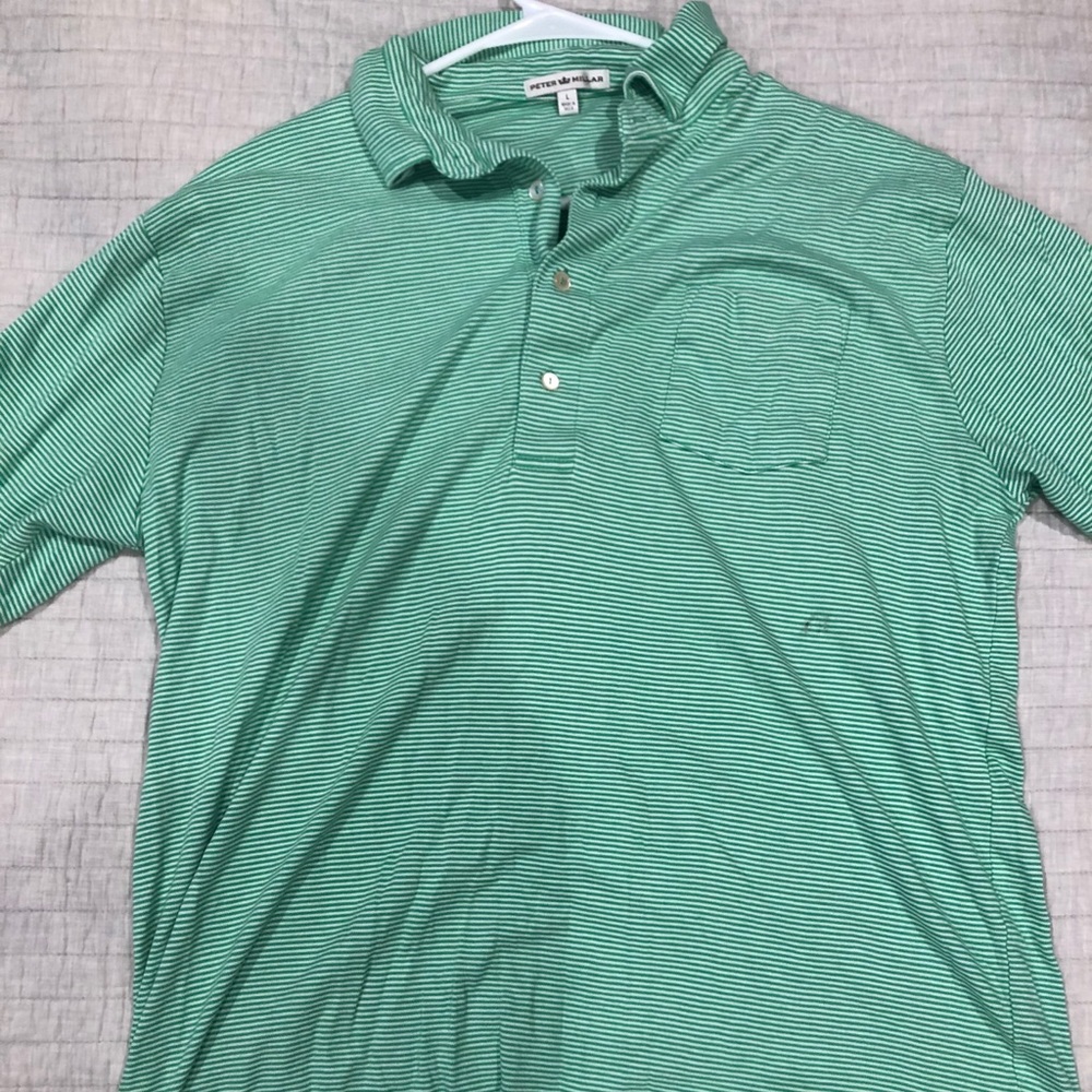 Peter Millar collard shirt (Large)
